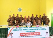 Pemdes Tri Mulya Agung Laksanakan Kegiatan Pelatihan Peningkatan Kapasitas Aparatur Pemerintah Desa
