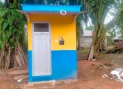 Masyarakat Desa TAS Terima Bantuan Sebanyak 22 WC Dari Balai Prasarana Permukiman Wilayah Sumatera Selatan