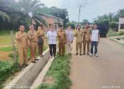 Pemdes TAB Cek 100% Bangunan Parit Menggunakan Dana Desa tahun 2024