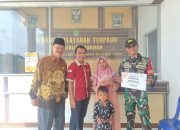 Sebanyak 13 KPM Desa Berlian Makmur Terima BLT-DD Periode Terakhir Tahun 2024