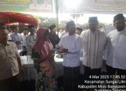 Disdukcapil Berikan Layanan IKD Pada Pembukaan Pasar Bedug Di Sungai Lilin