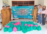 Kades Beji Mulyo Salurkan 620 Paket Sembako Pada Masyarakat