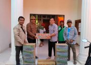 Pemdes Berlian Makmur Berikan Bantuan Bahan Pangan Terhadap Warga Peninggalan