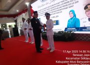 Bupati Muba H.M.Toha SH Melantik Amir Syaripudin Menjadi Pj Kades Babat Banyuasin