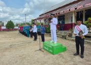 Memperingati HUT RI Ke 80 Warga Desa Perumpung Raya Laksanakan Upacara Bendera