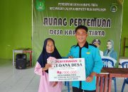 Pemdes Karang Tirta Salurkan BLT-DD Tahap Akhir Tahun 2025 Sebanyak 23 KPM