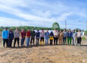 Dukung Program Ketahanan Pangan Pemdes Tanah Abang Bersama Polsek dan Babinsa Tanam Jagung