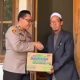 Jum’at Barokah Polsek Keluang Bagikan Bantuan Kepada Warga Kurang Mampu